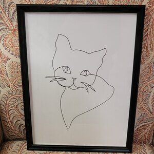 Cat picture frame